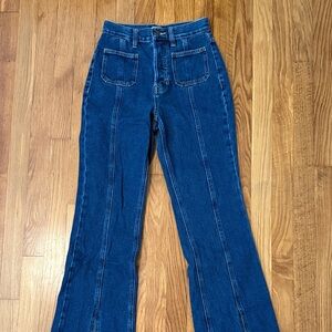 PacSun Dark Blue Flare Jeans